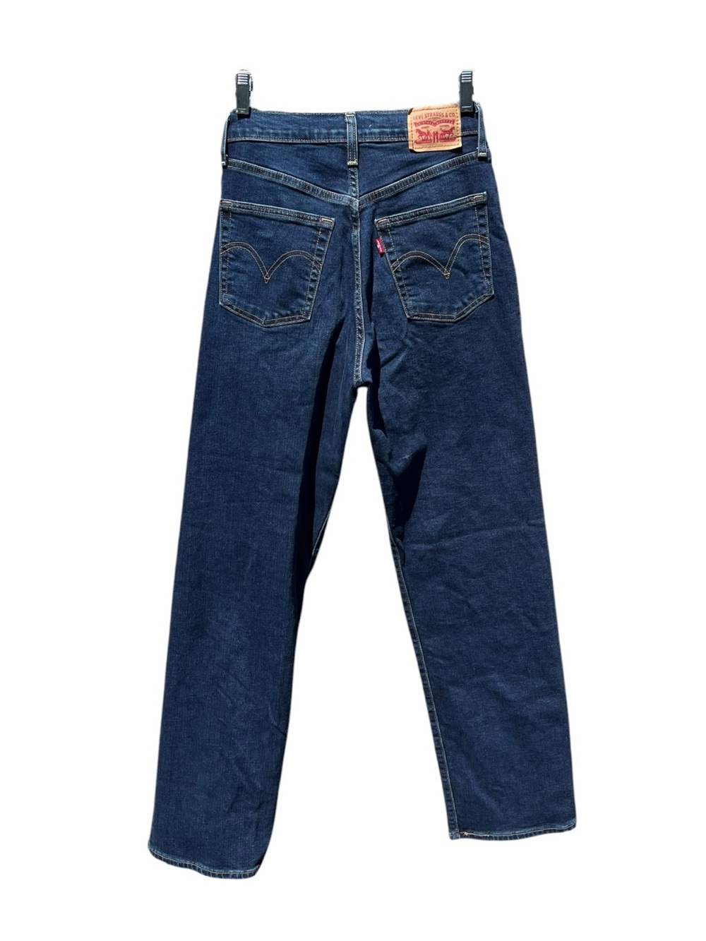 🌻Levi's Ribcage High Waist Straight Leg Jeans  Super Hi-Rise Full Length sz. 28 - Picture 6 of 11